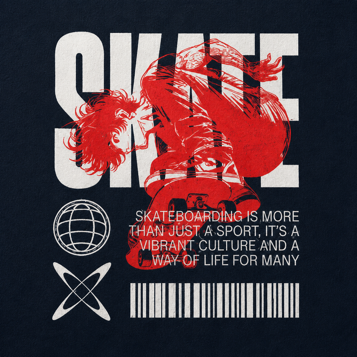 ZN SKE Oversized T-Shirt